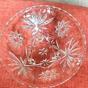 Clear Glass Decorative Bowl